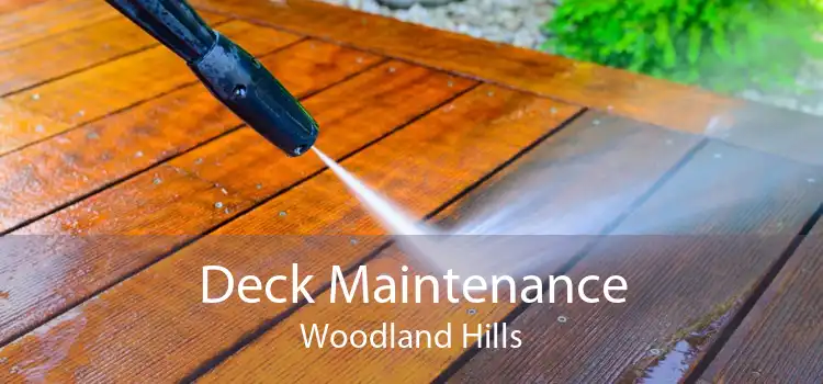 Deck Maintenance Woodland Hills